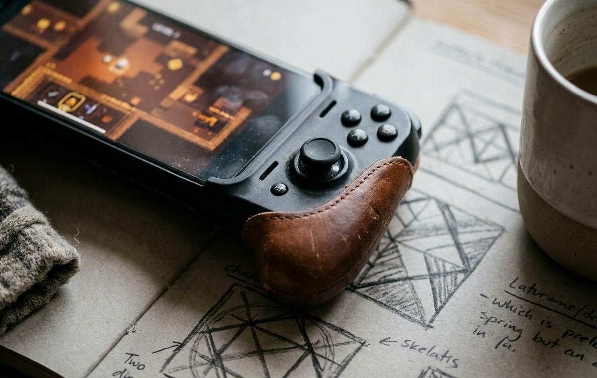 Mobile technology editorial illustration for Elevating Your Mobile Gaming Experience with PokéRogue