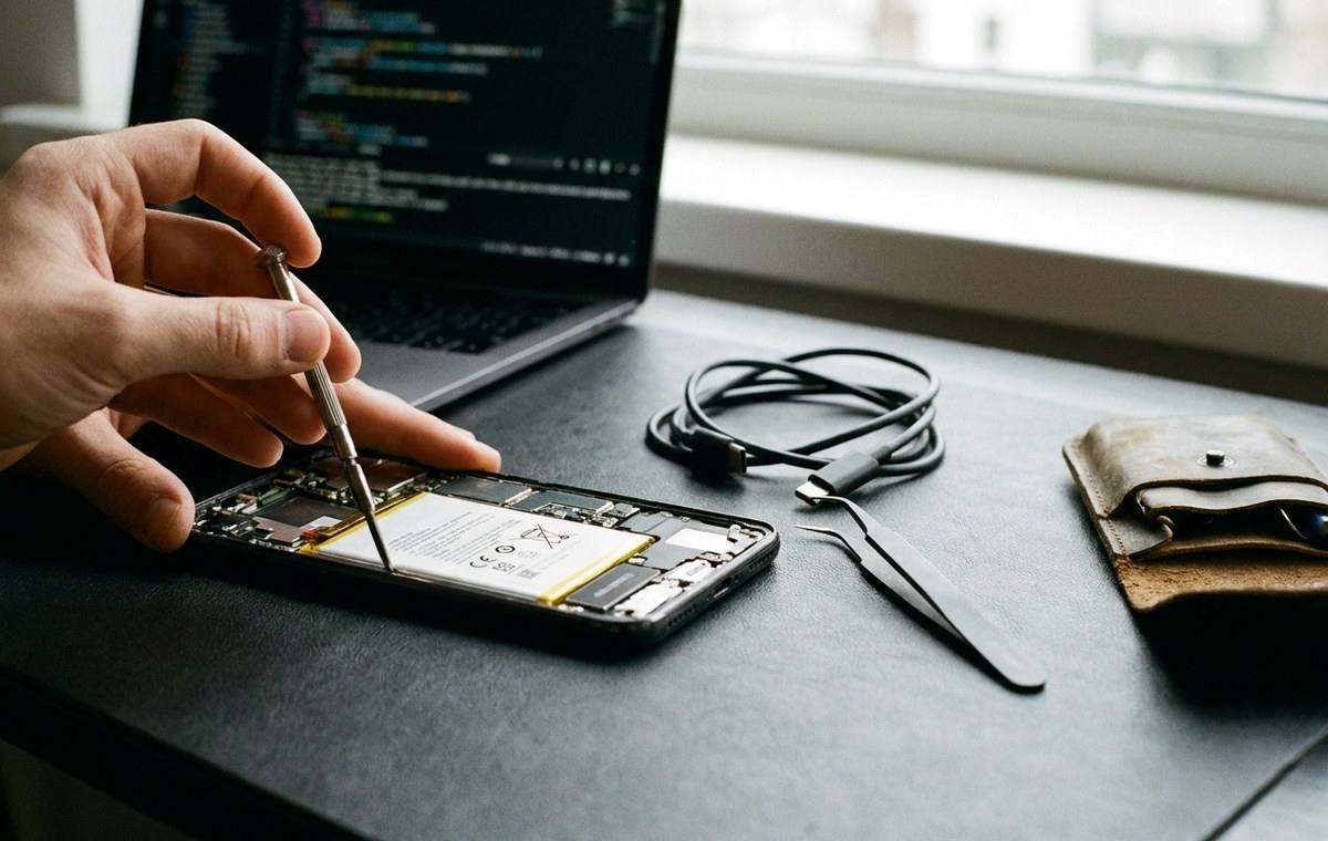 Mobile technology editorial illustration for Mastering Android Rooting: A detailed guide