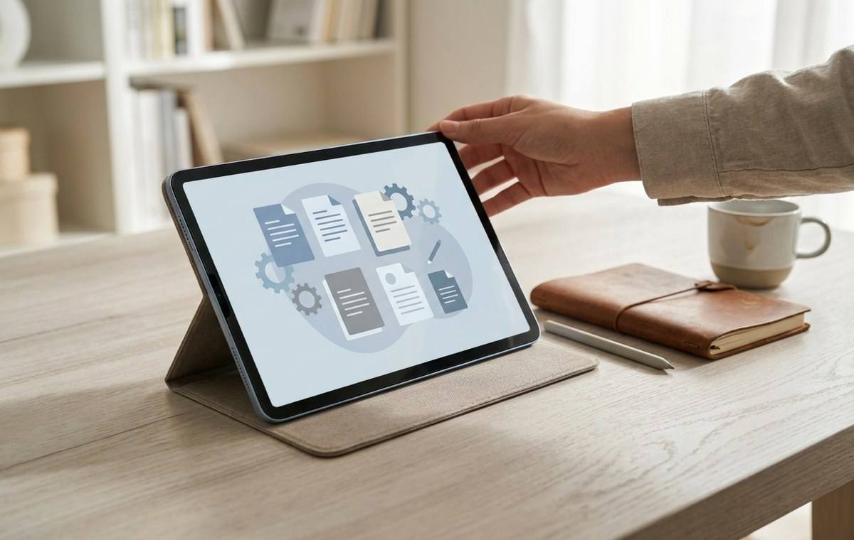 Mobile technology editorial illustration for Personalize Your SharePoint: Customization Tips and Tricks