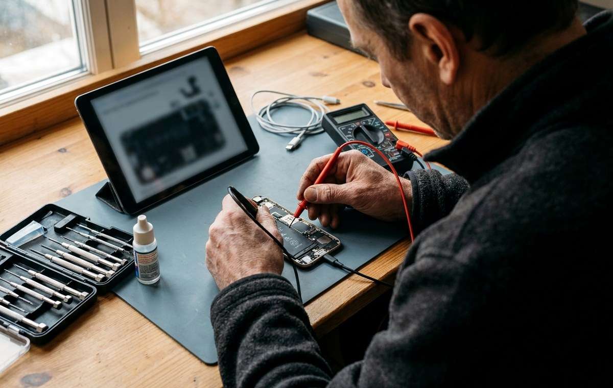Mobile technology editorial illustration for Troubleshooting Your Power Battery: Common Problems and How to Fix Them