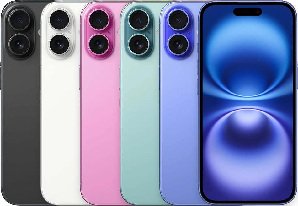 iPhone 16 official product image