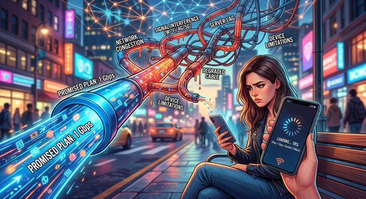 Why Your Phone's Internet Feels Slower Than Your Plan Promises